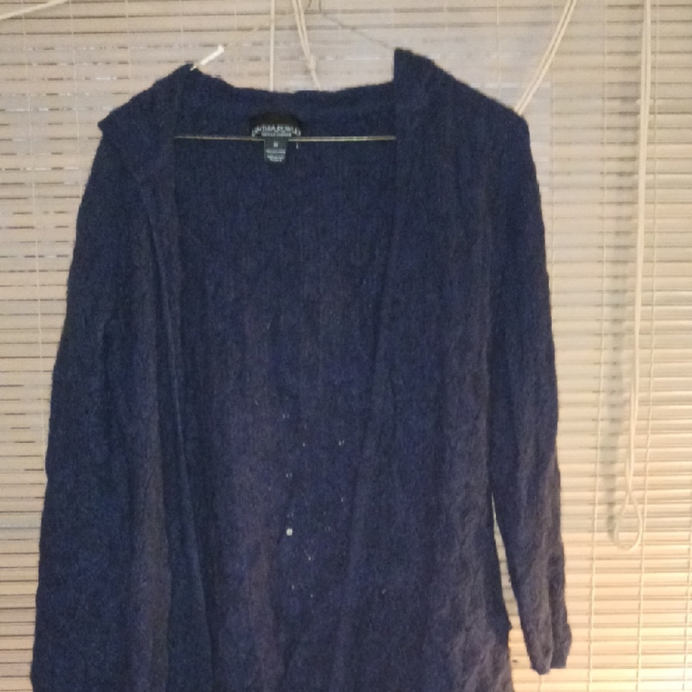 Charter Club Deep Blue Cardigan